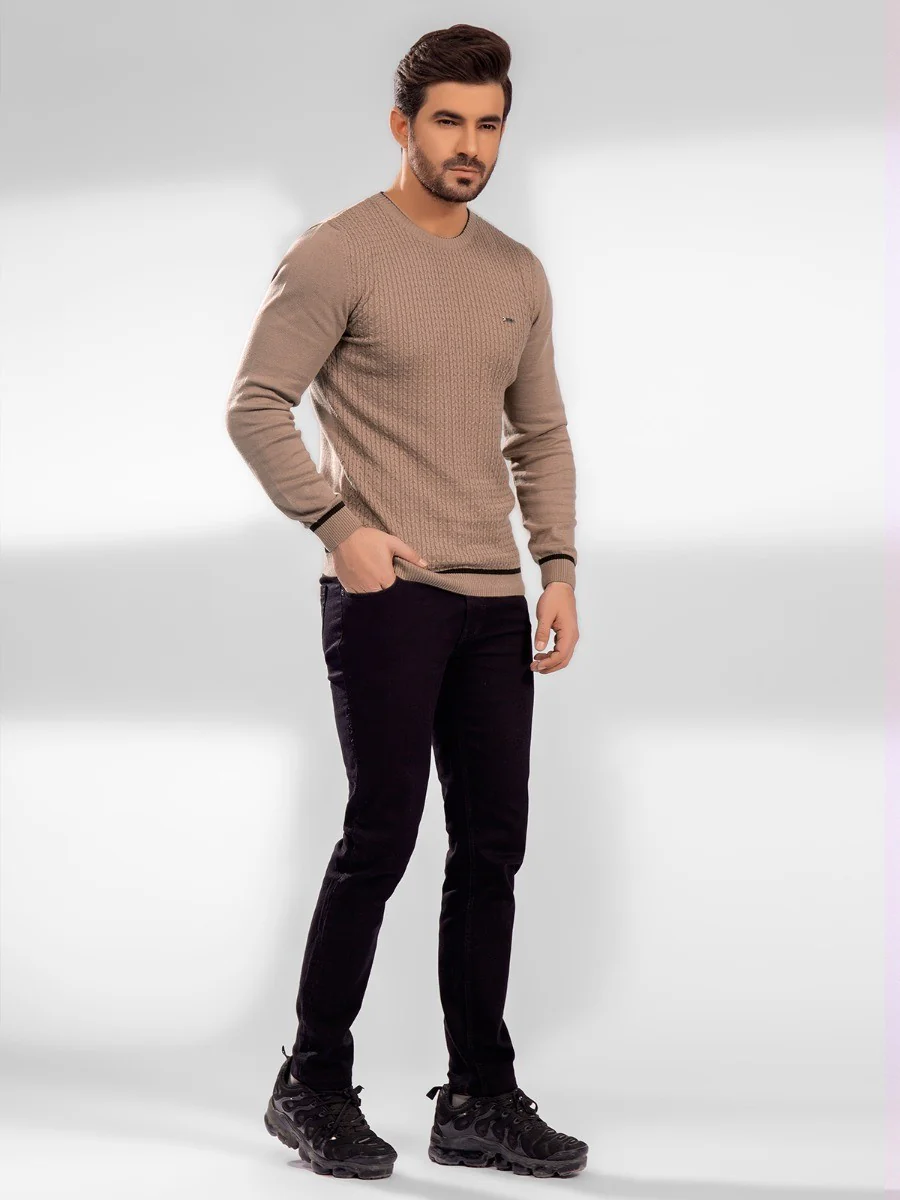 Crew Neck Sweater - EMTSWT20-015 - Image 3