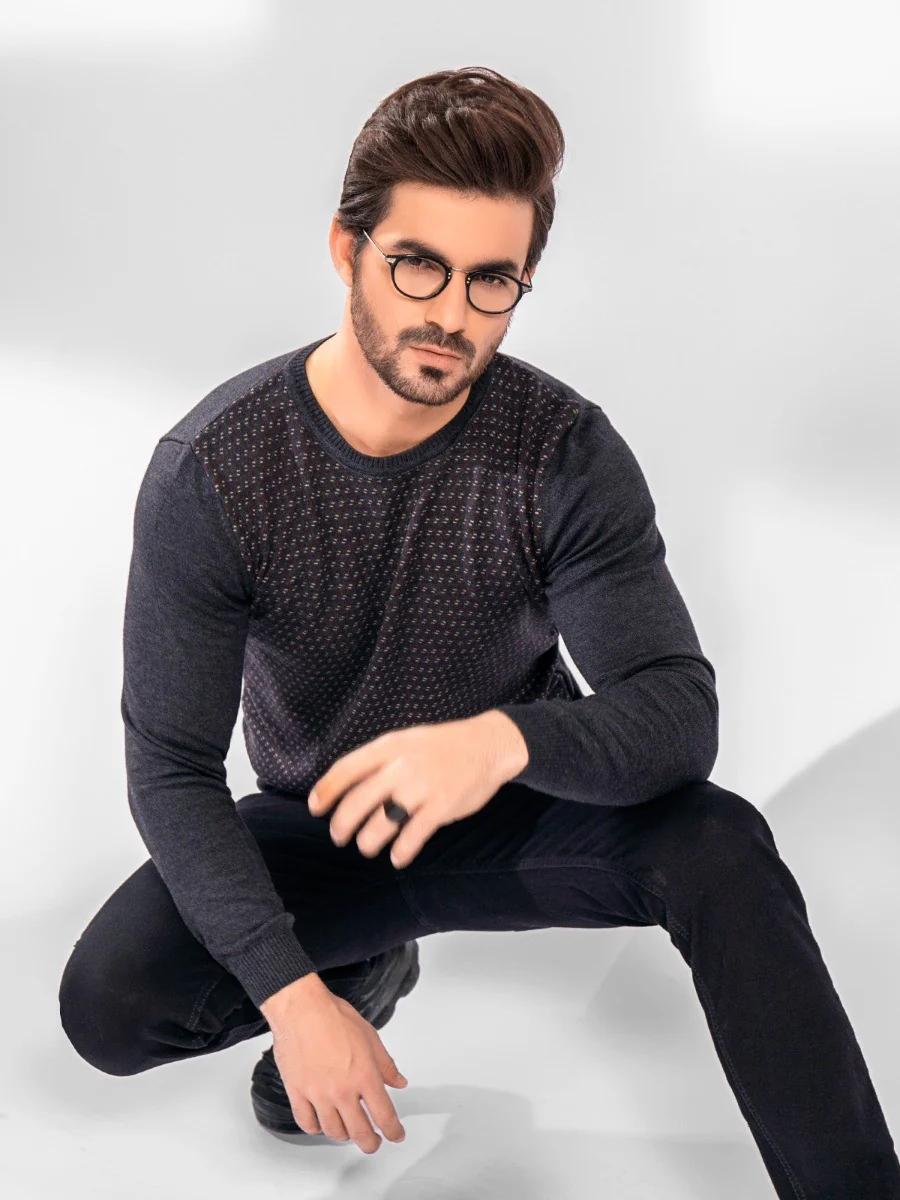 Crew Neck Sweater - EMTSWT20-016 - Image 3