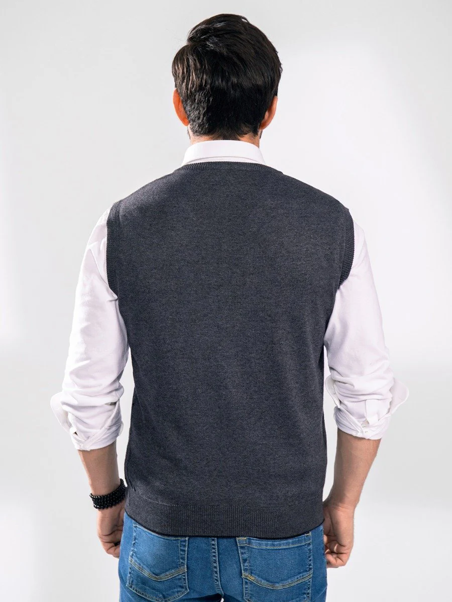 Sleeveless Sweater - EMTSWT20-026 - Image 5