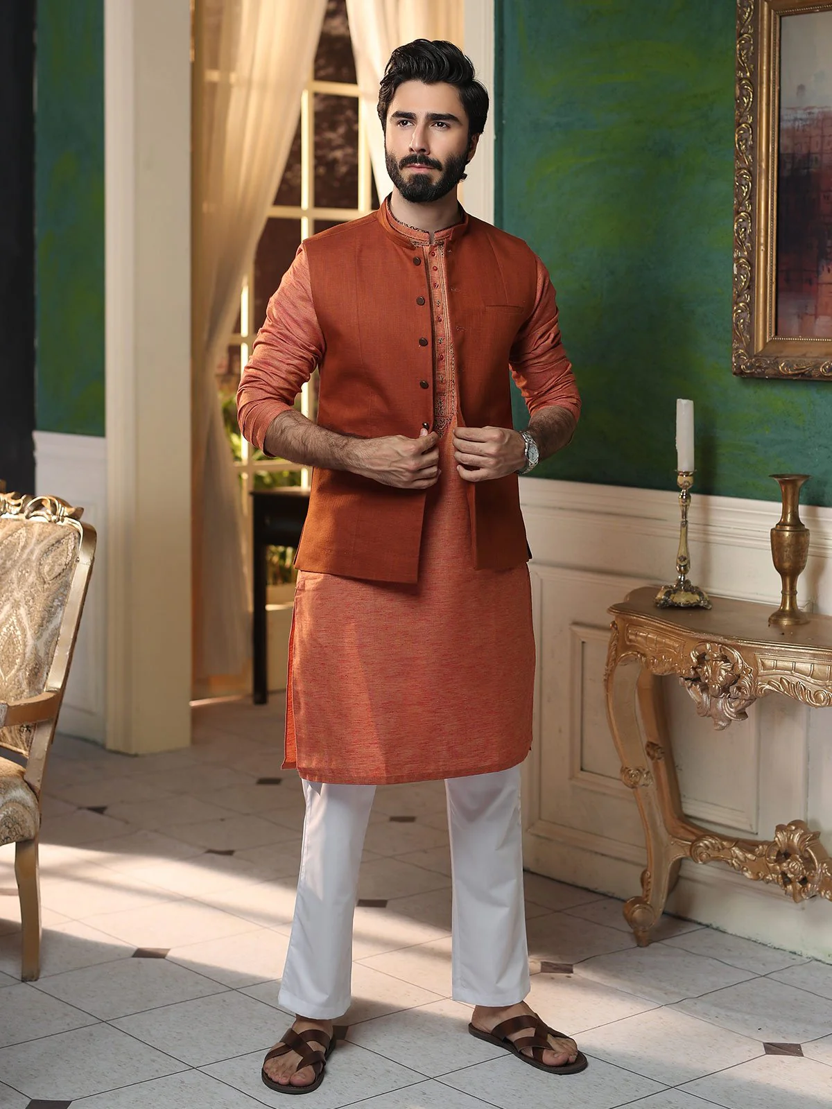 Viscose Waistcoat - EMTWC19-35678