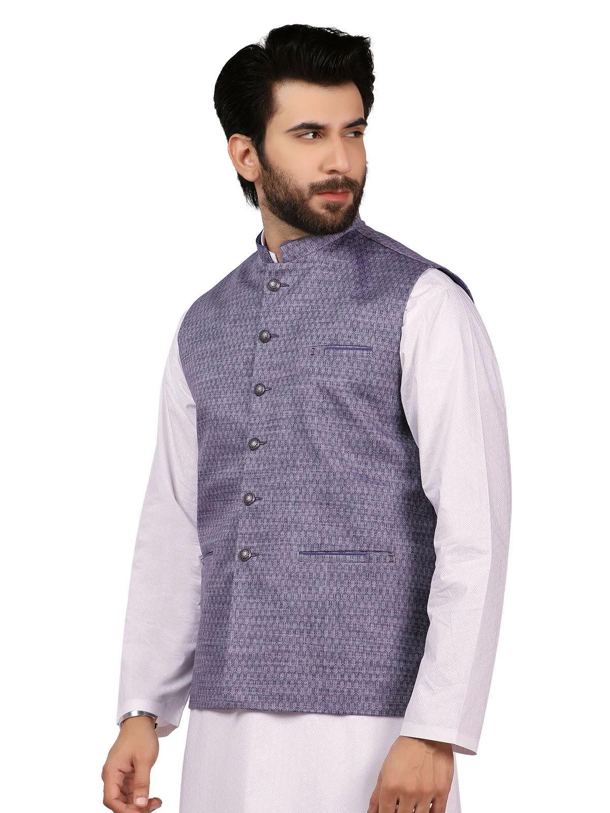 Cotton Waistcoat - EMTWC19-35685 - Image 2