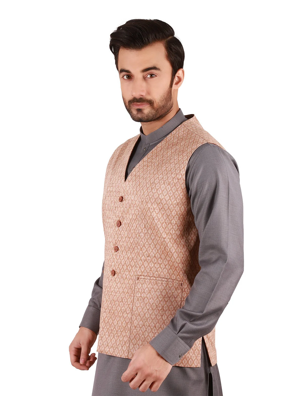 Cotton Waistcoat - EMTWC19-35689 - Image 2