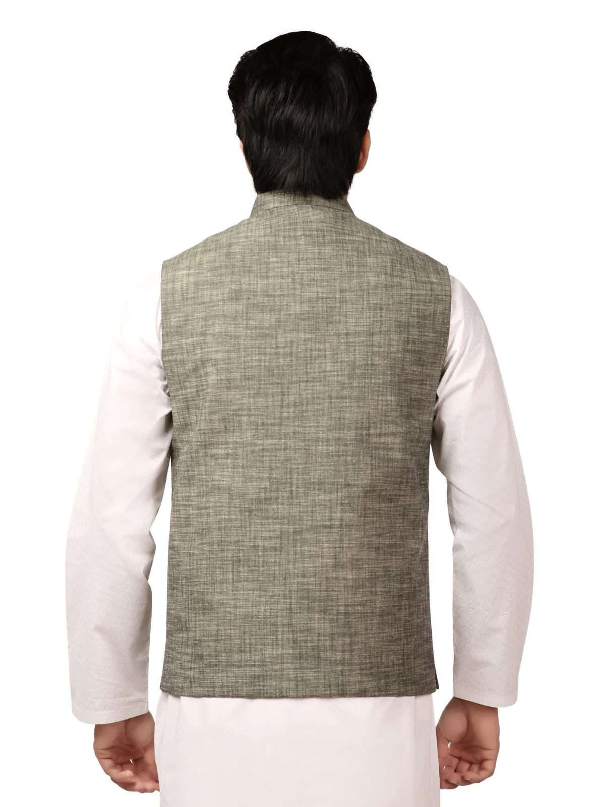 Cotton Waistcoat - EMTWC19-35694 - Image 3