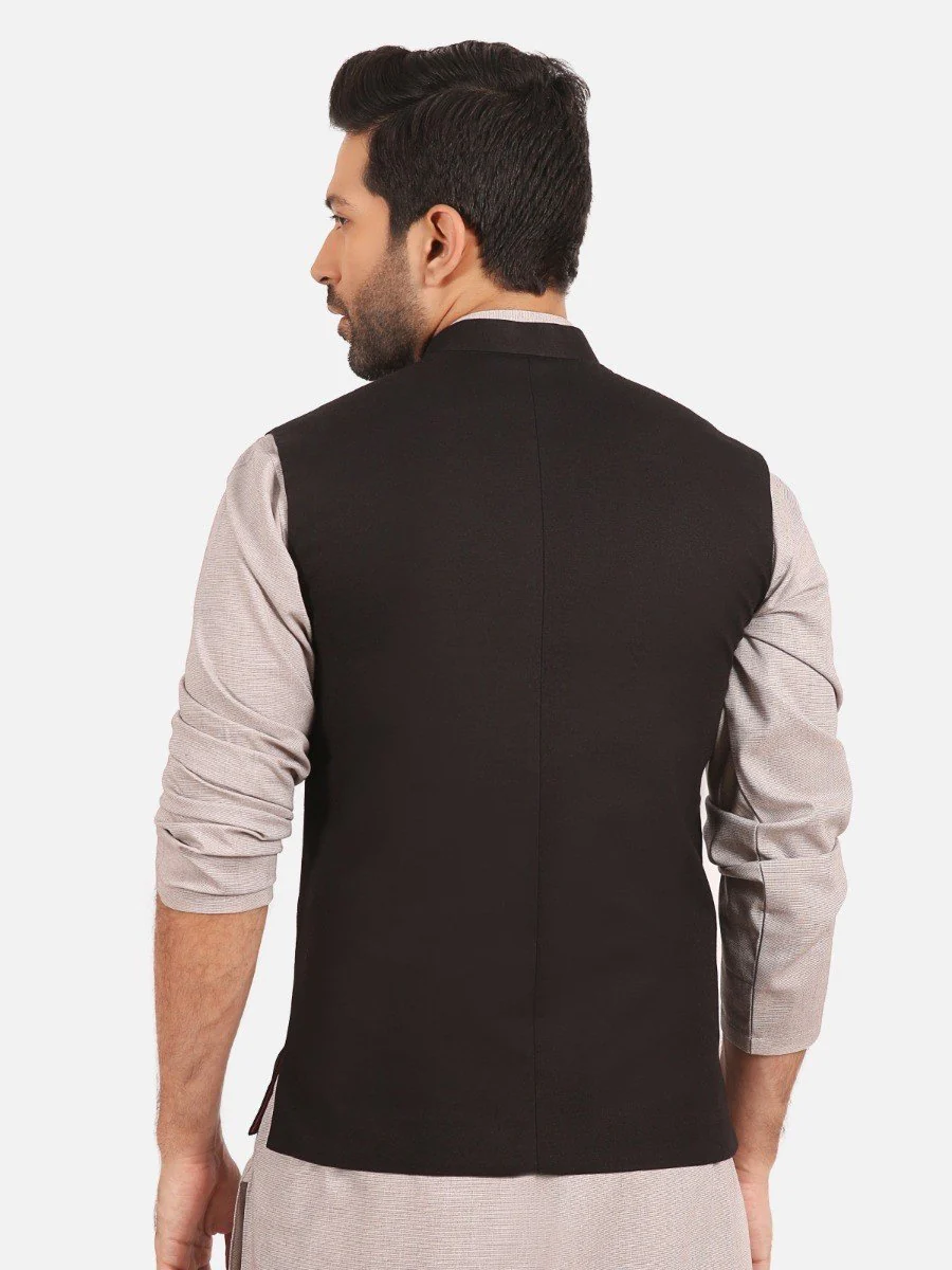 Cotton Waistcoat - EMTWC20-012 - Image 4
