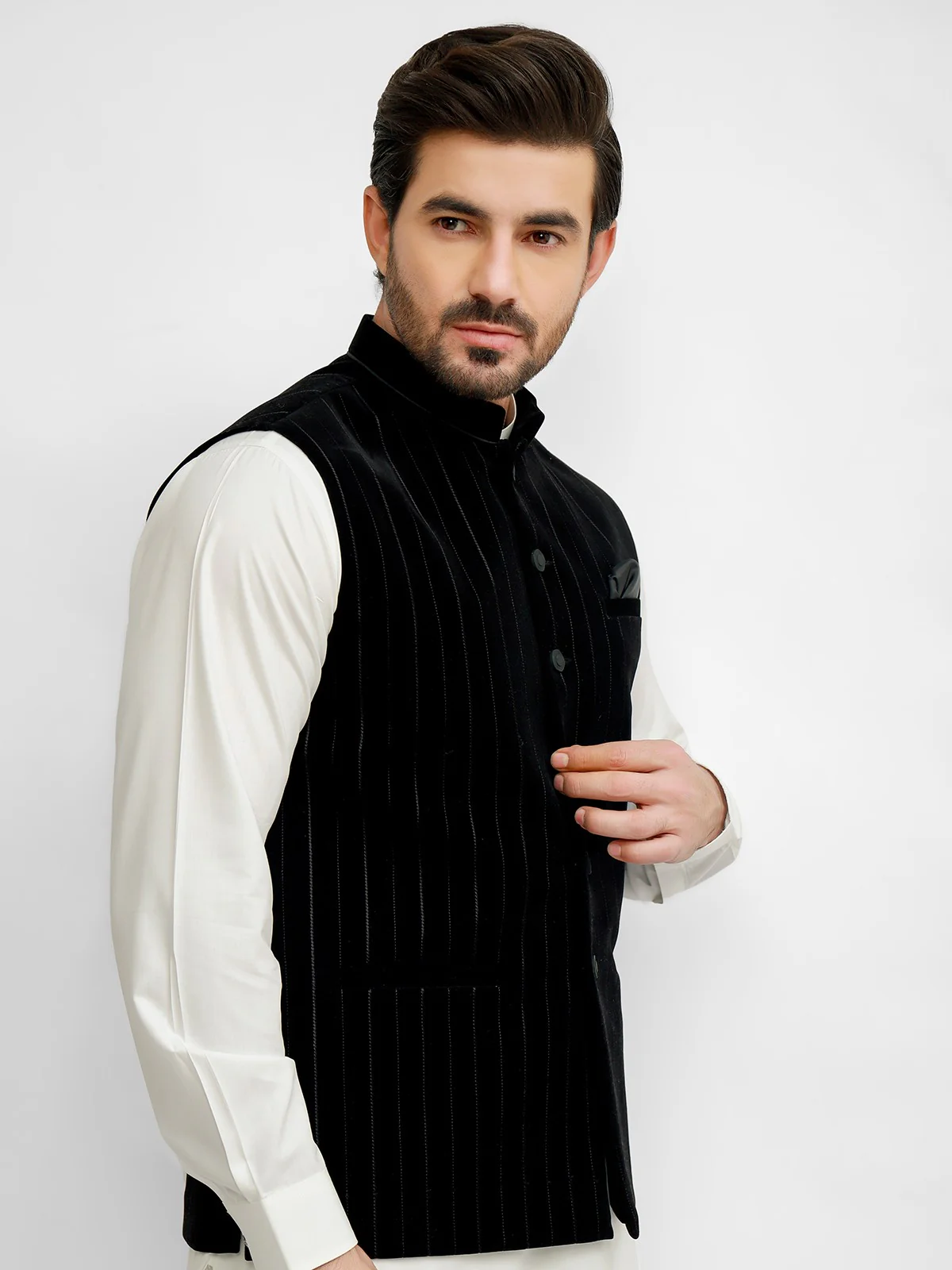 Cotton Waistcoat - EMTWC21-35736 - Image 2