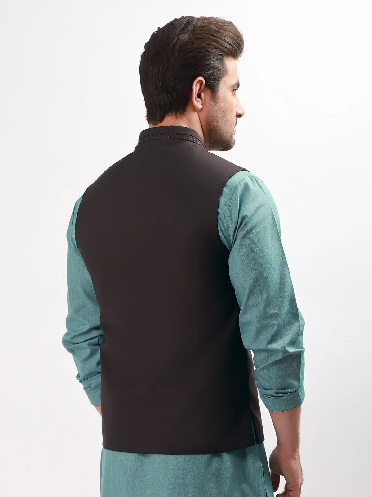 Embroidered Waistcoat - EMTWC21-35739 - Image 2