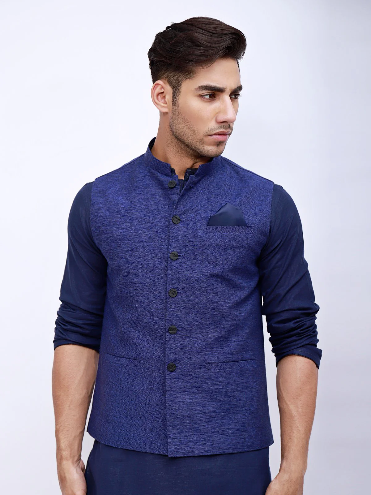 Khaddar Waistcoat - EMTWC21-35743