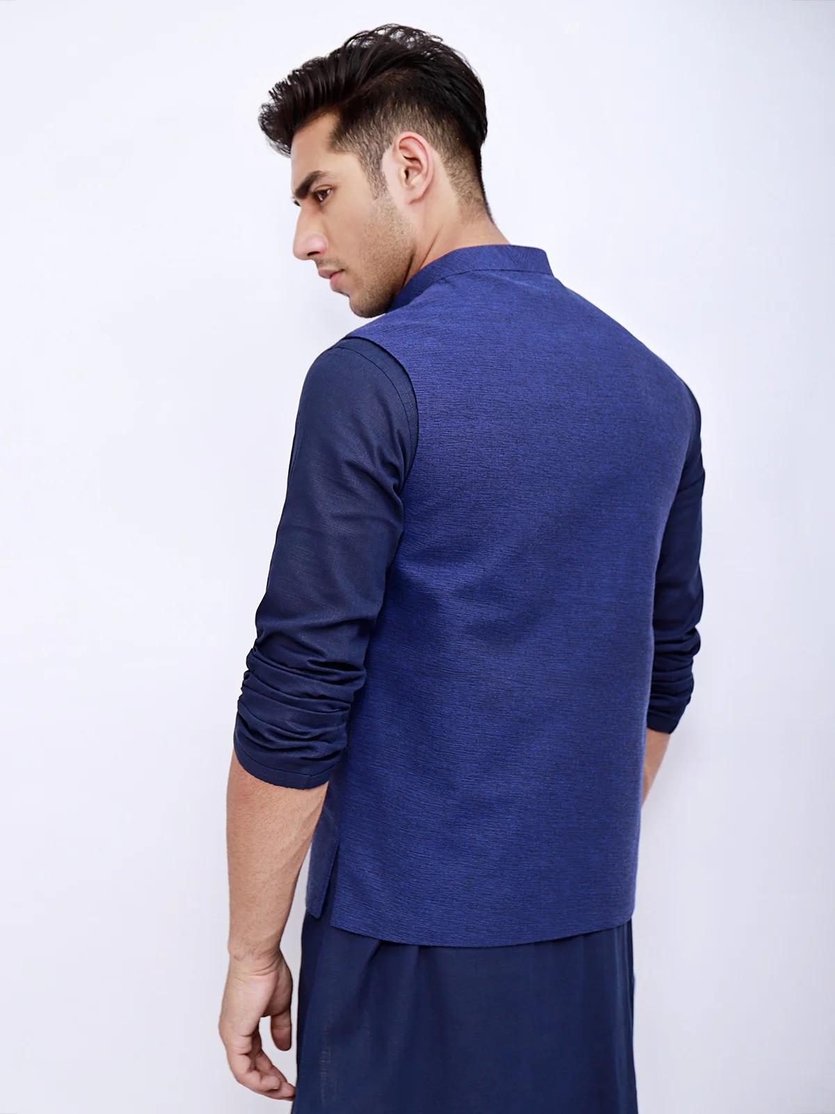 Khaddar Waistcoat - EMTWC21-35743 - Image 3