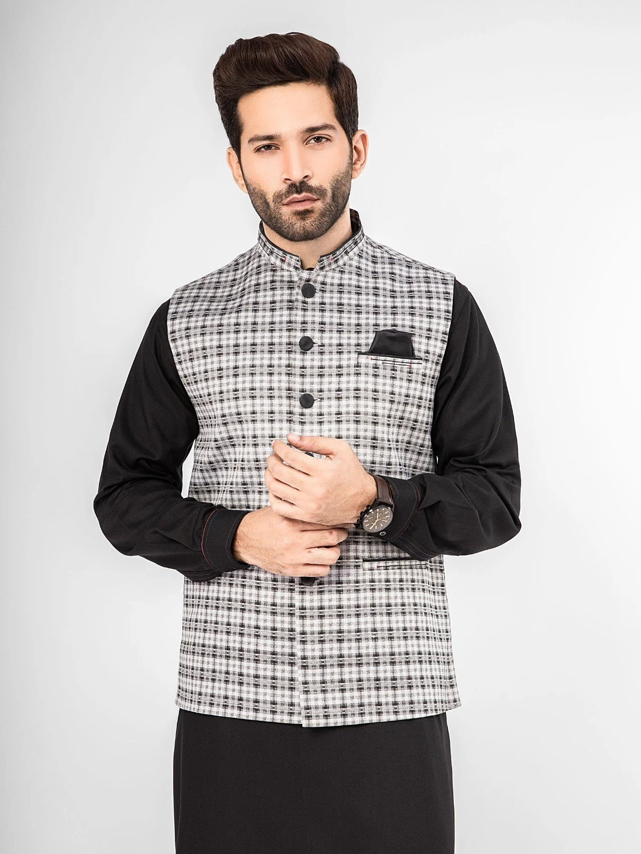 Cotton Waistcoat - EMTWC21-35750 - Image 2
