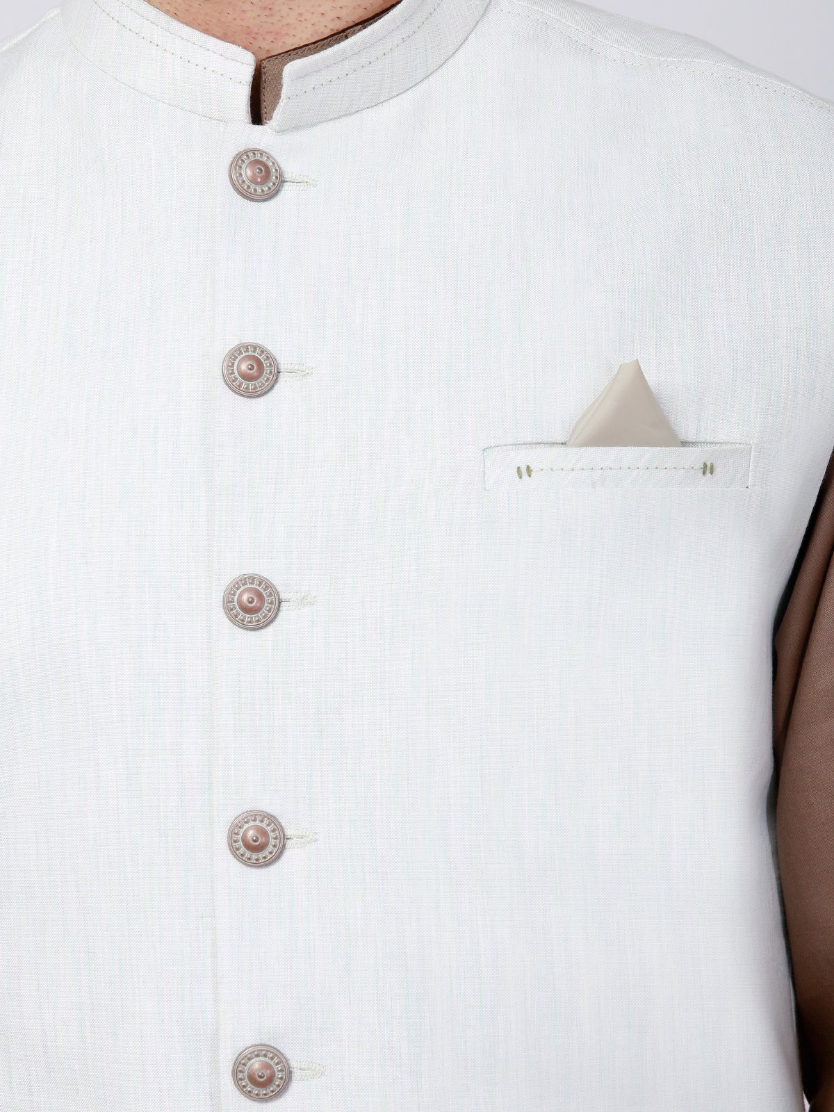 Cotton Waistcoat - EMTWC21-35770 - Image 3