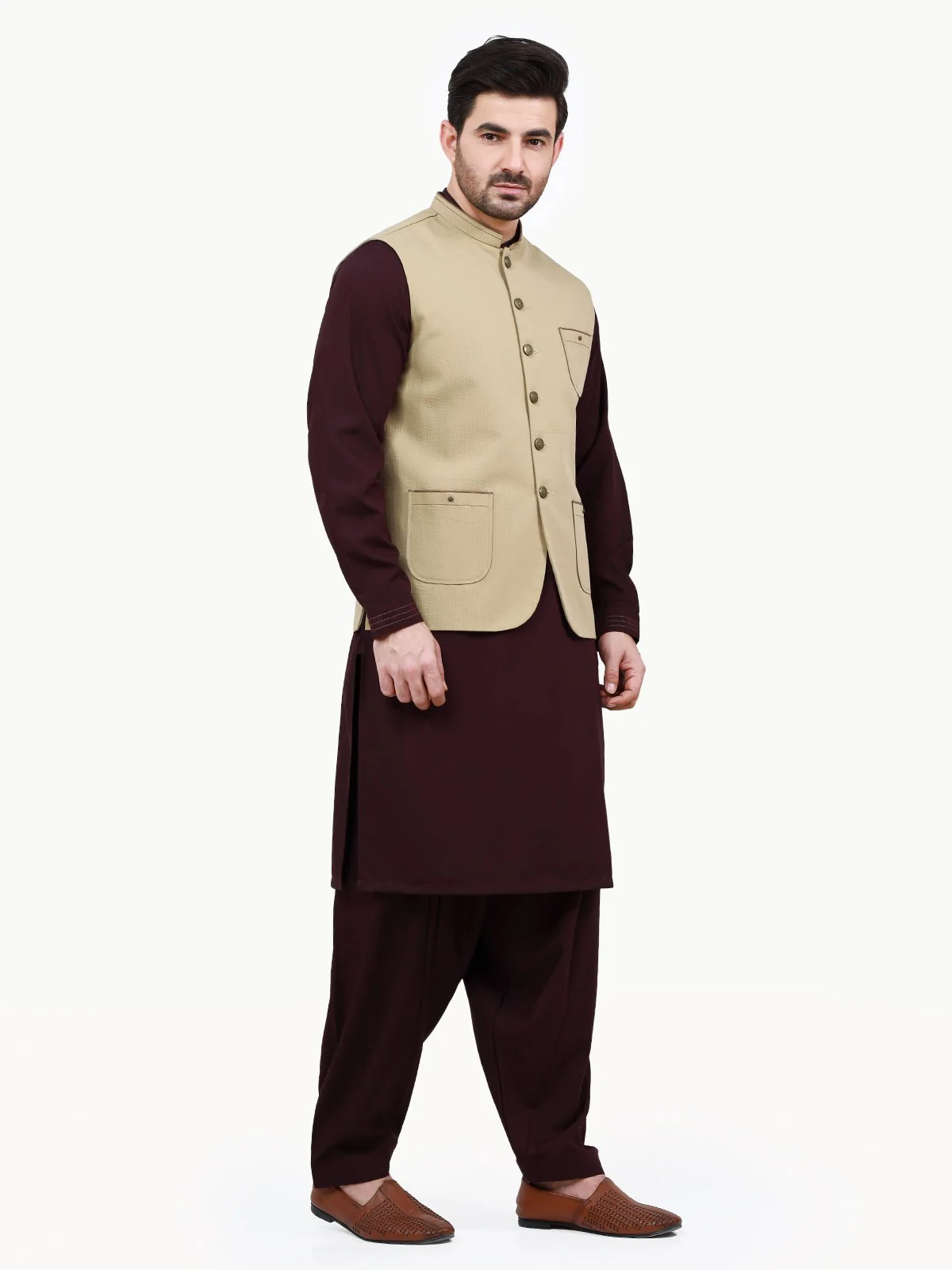 Cotton Waistcoat - EMTWC22-35781 - Image 2