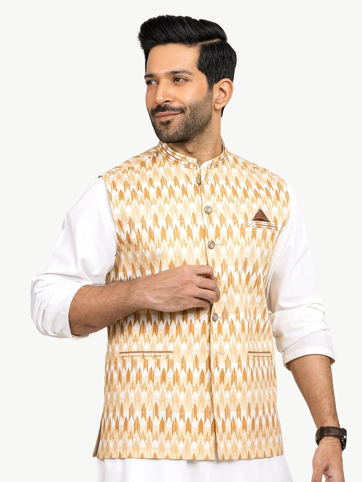 Cotton Waistcoat - EMTWC22-35782 - Image 2