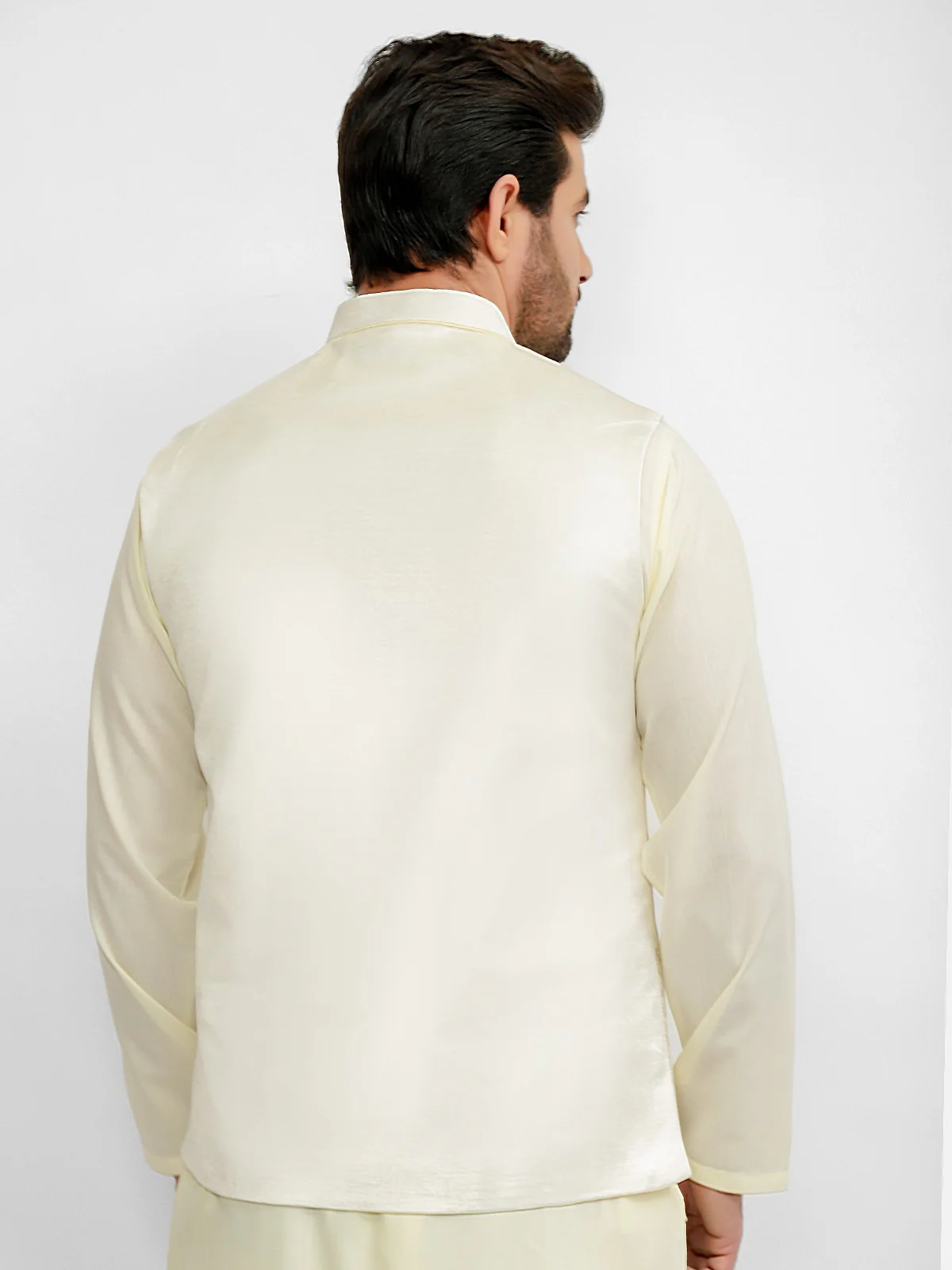 Embroidered Blended Waistcoat - EMTWCC20-072 - Image 3