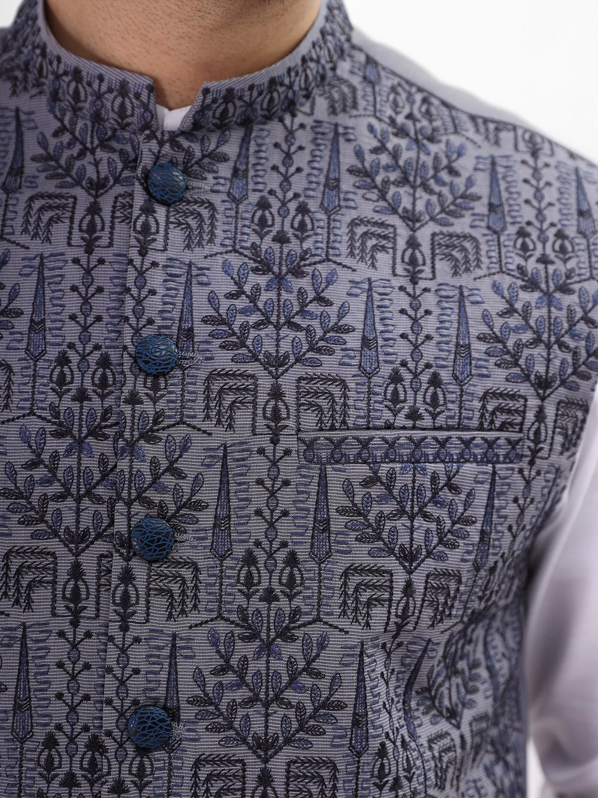 Satin Waistcoat - EMTWCC21-087 - Image 2