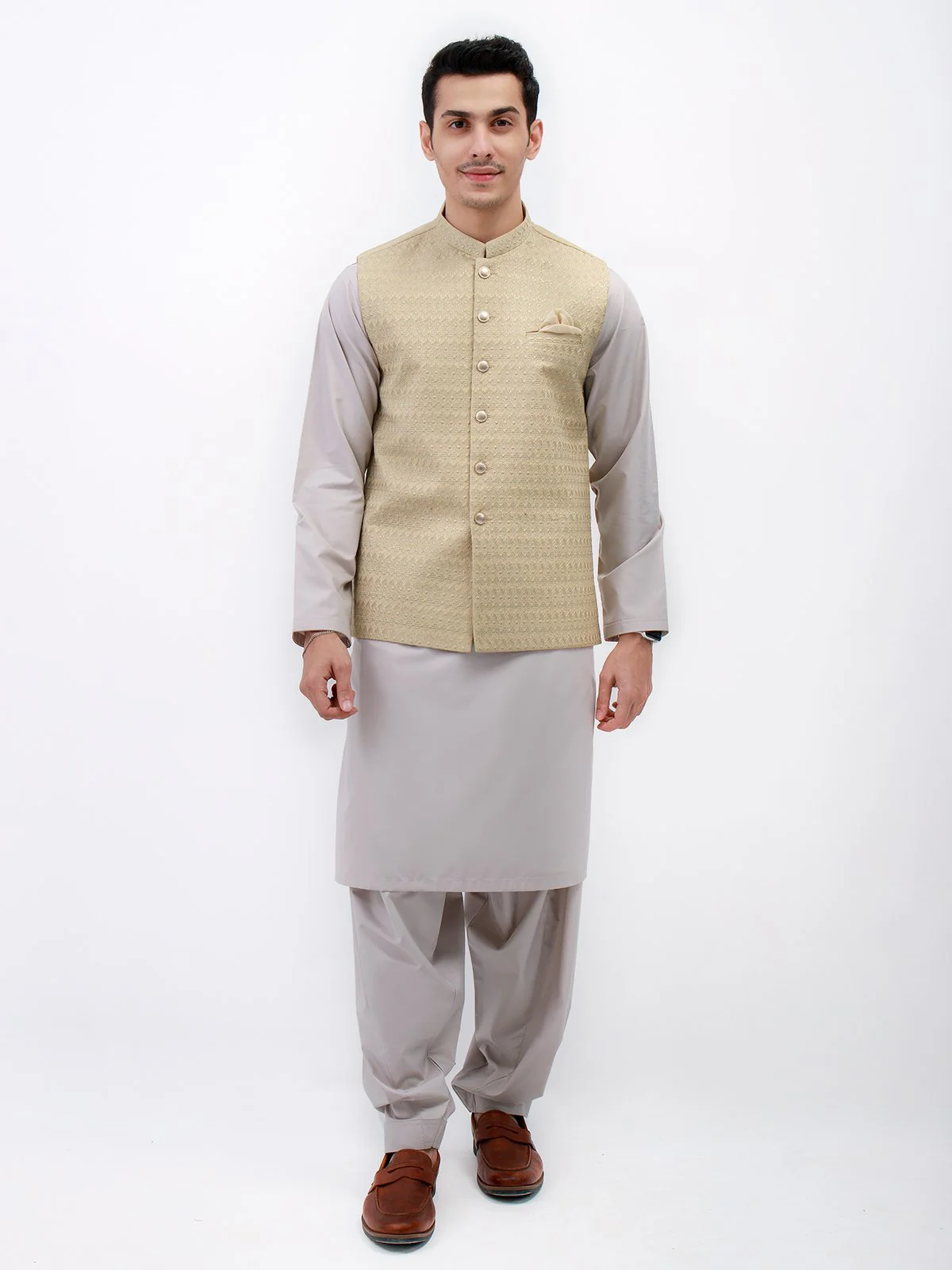 Embroidered Waistcoat - EMTWCC21-100