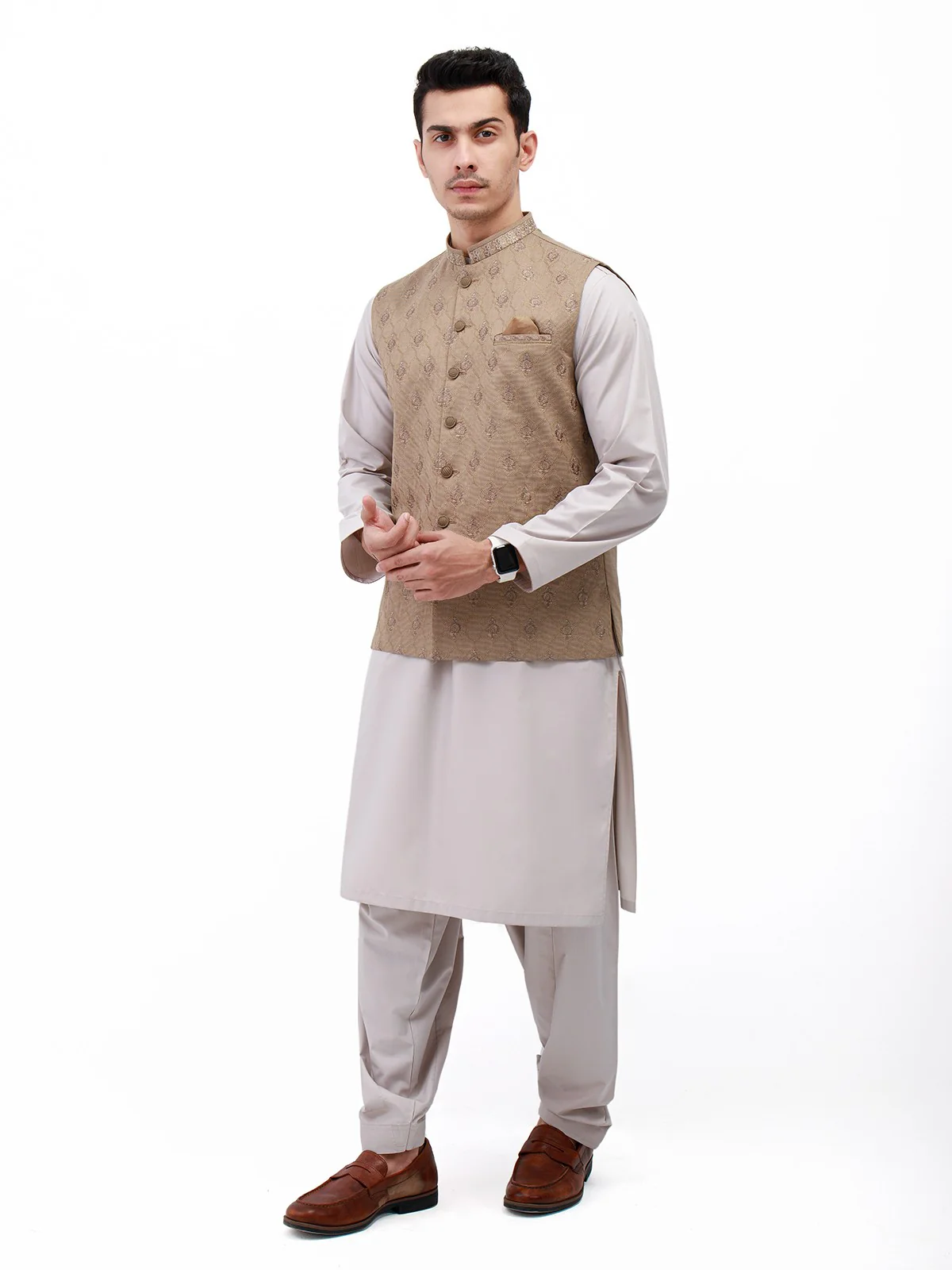 Embroidered Waistcoat - EMTWCC21-101 - Image 4