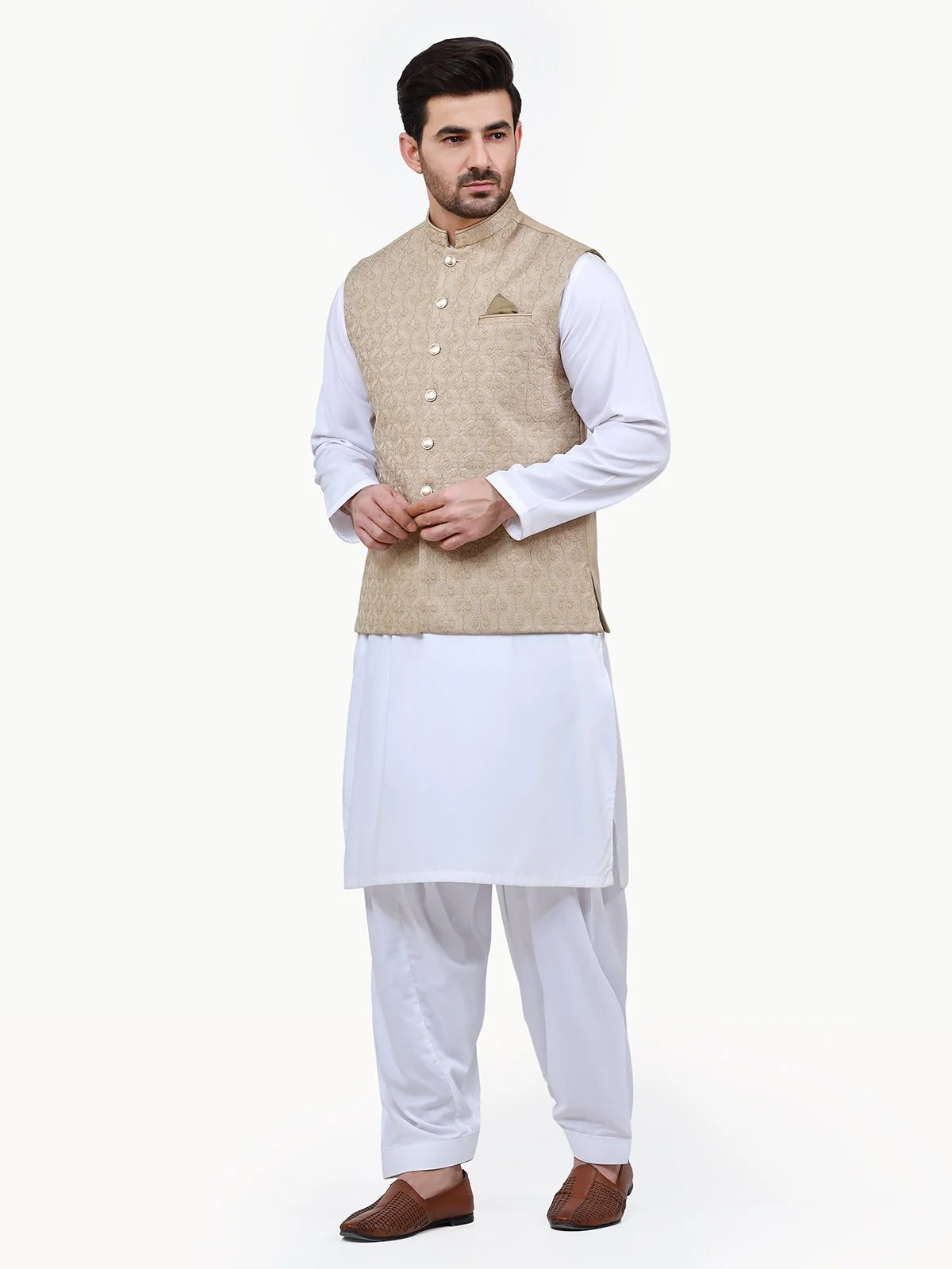 Embroidered Waistcoat - EMTWCC21-111 - Image 2
