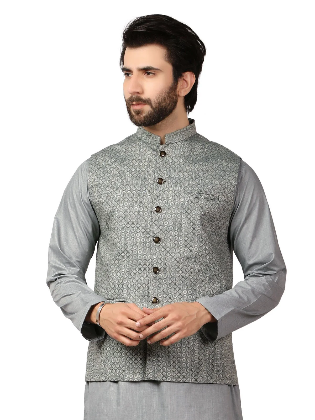 Cotton Waistcoat Suit - EMTWCS19-9823
