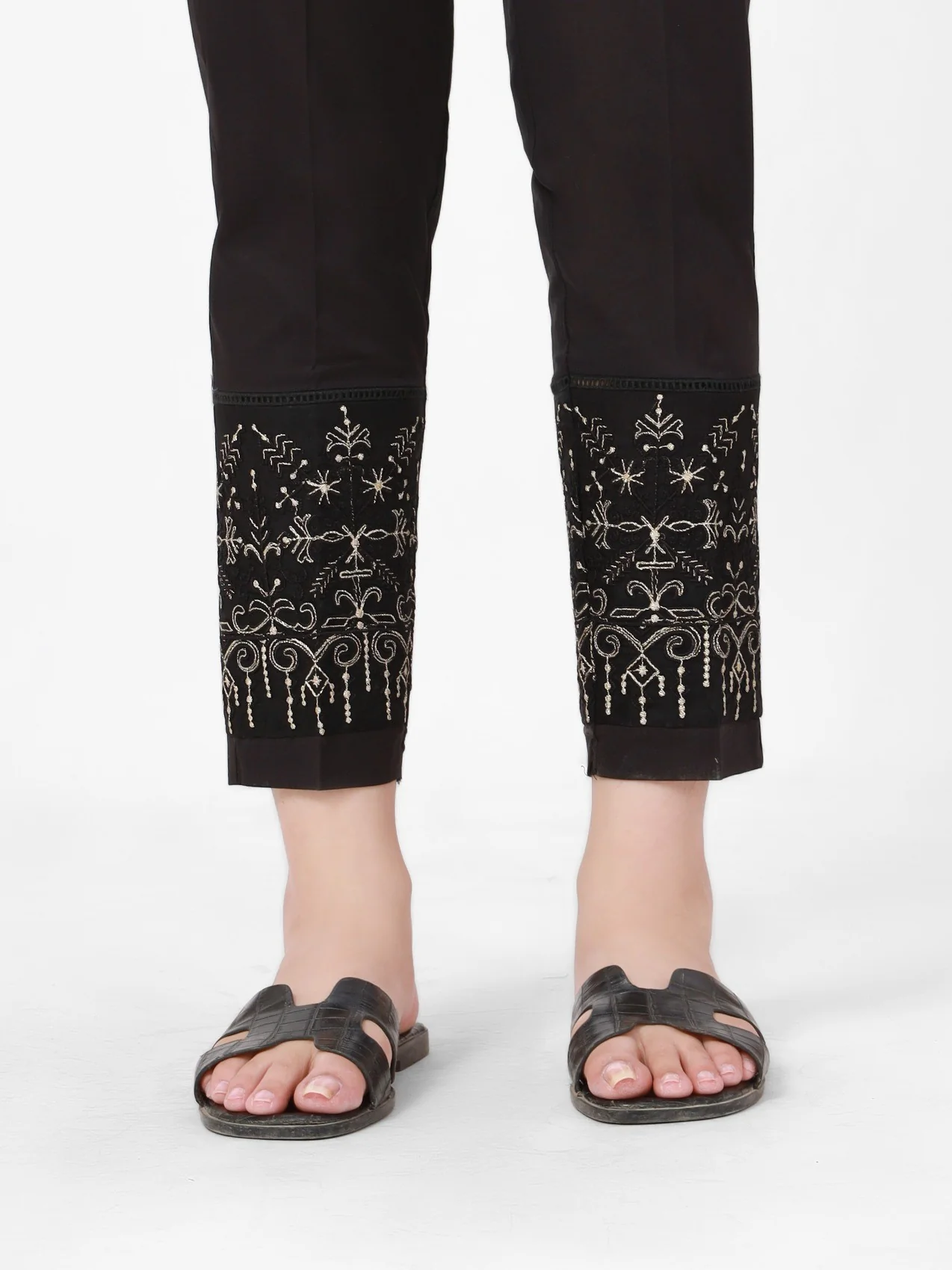 Embroidered Cambric Trouser - EWBE21-76287