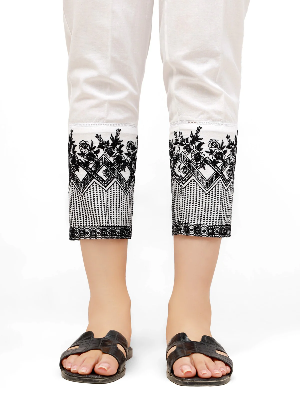 Embroidered Cambric Trouser - EWBE21-76302