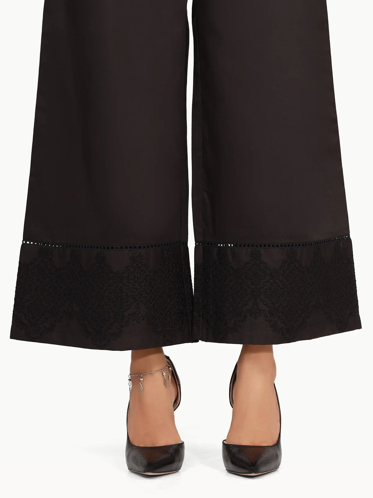 Embroidered Cambric Trouser - EWBE22-76330