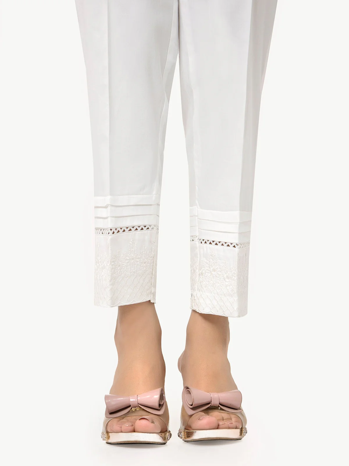 Embroidered Cambric Trouser - EWBE22-76338