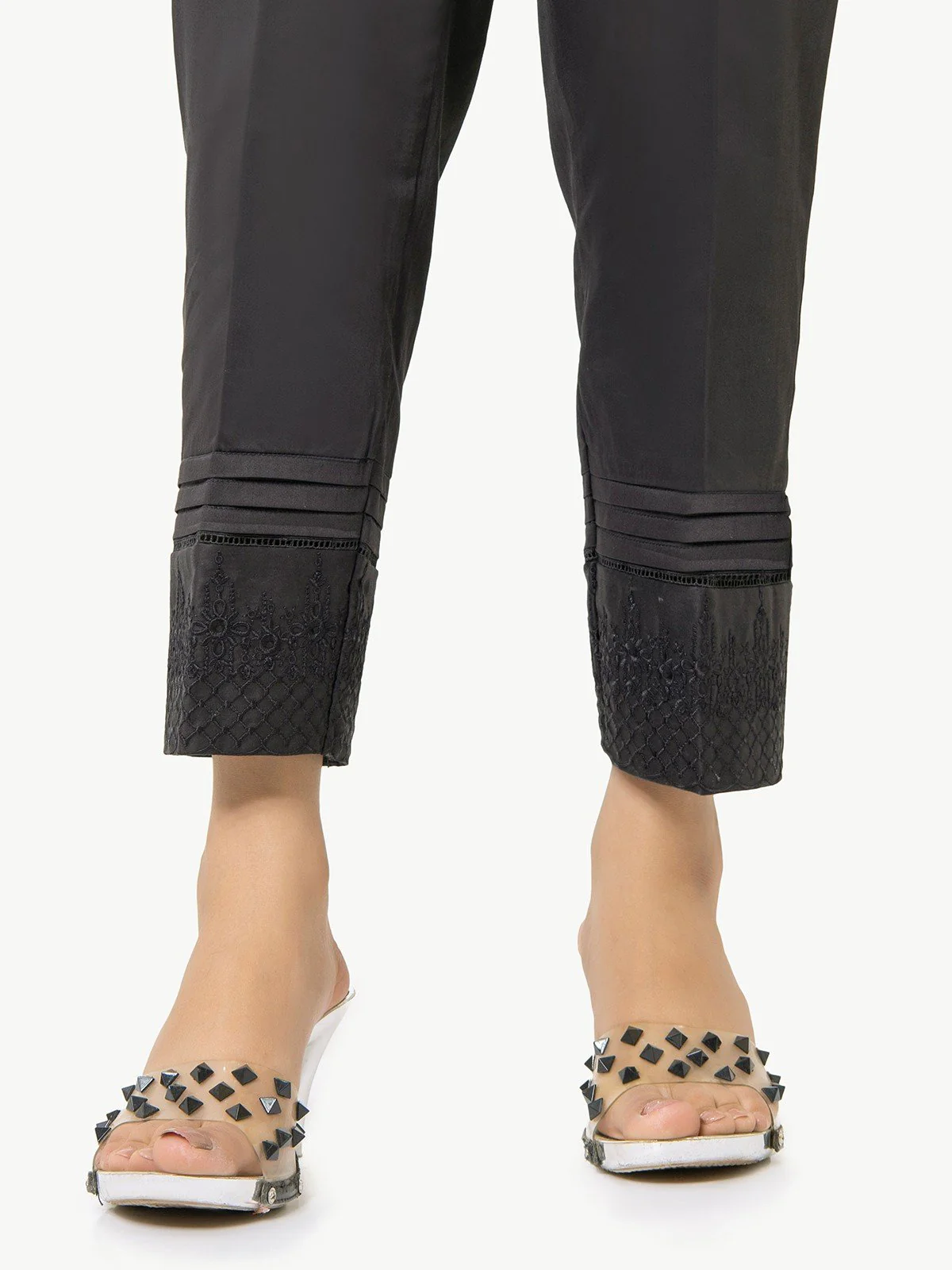 Embroidered Cambric Trouser - EWBE22-76356