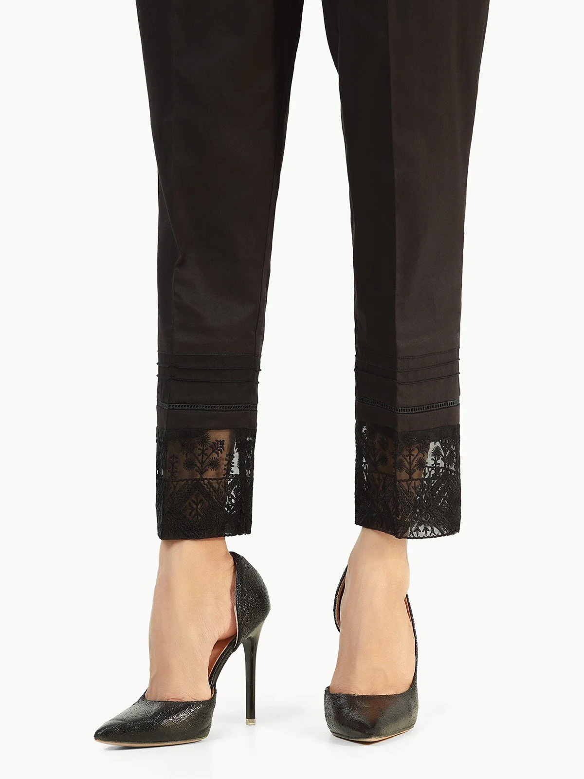 Embroidered Cambric Trouser - EWBE22-76380