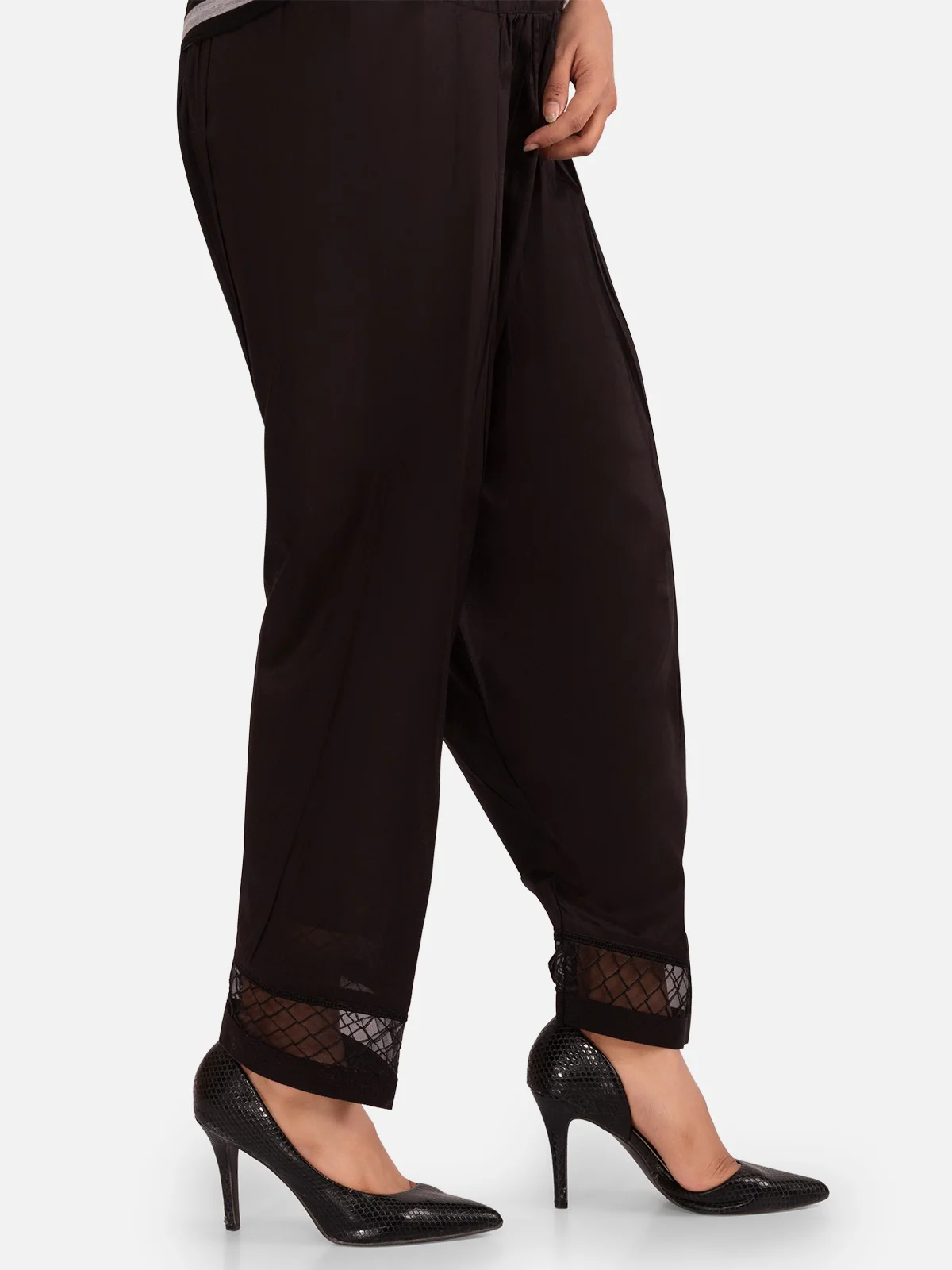 Printed Cotton Trouser - EWBP20-76214 - Image 4