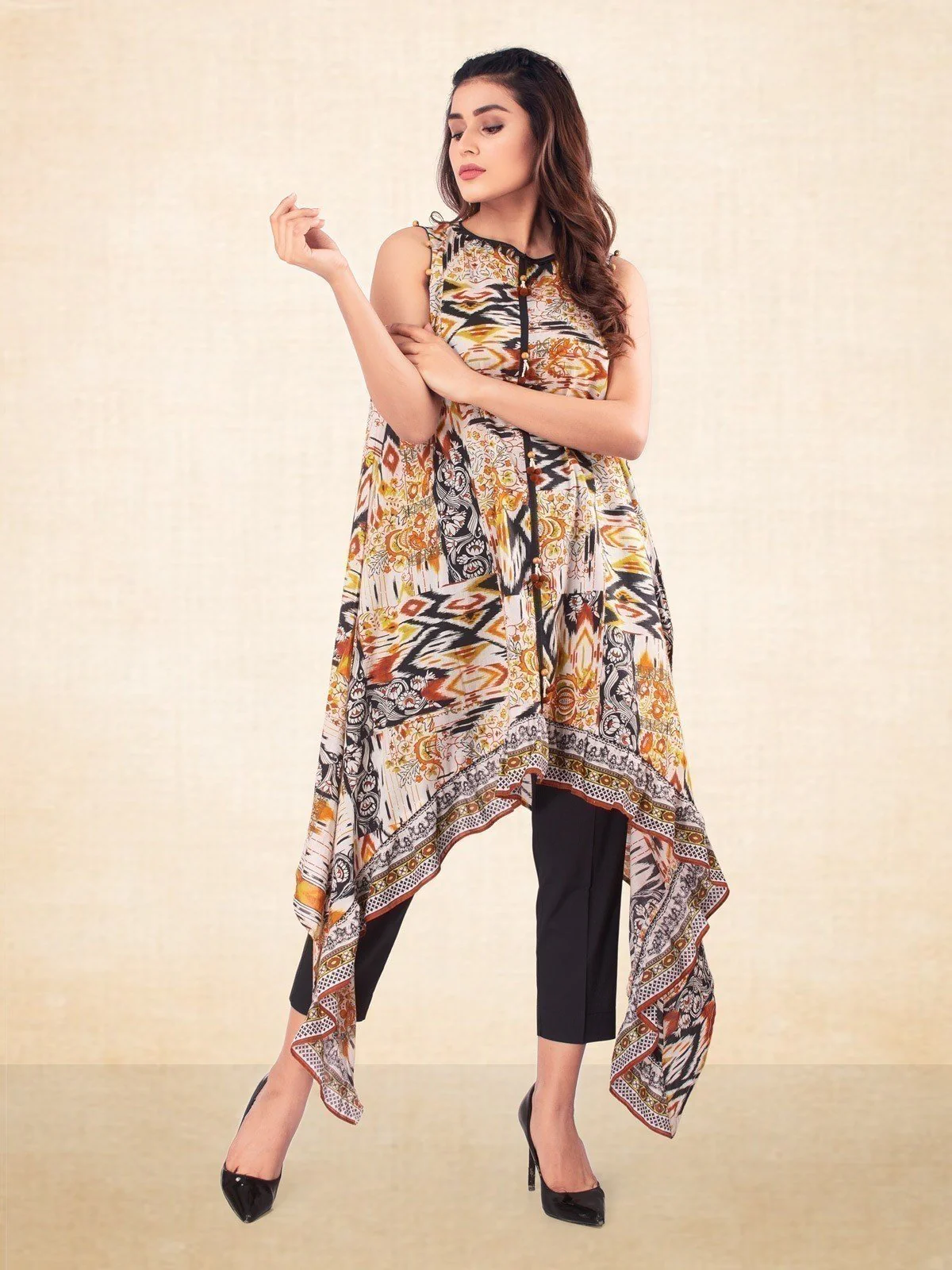 Printed Lawn Shirt Trouser - EWU20A3-20100
