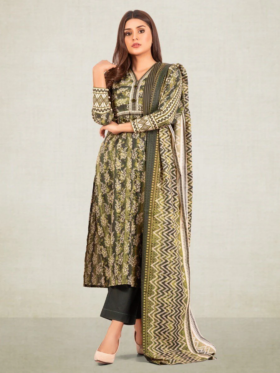 Printed Cambric Suit - EWU20A9-20224