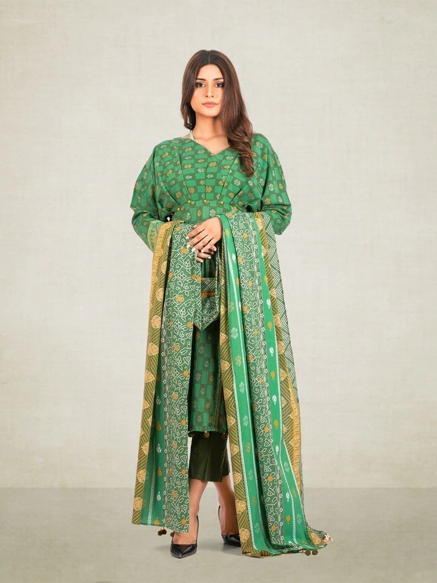 Printed Cambric Suit - EWU20A9-20227