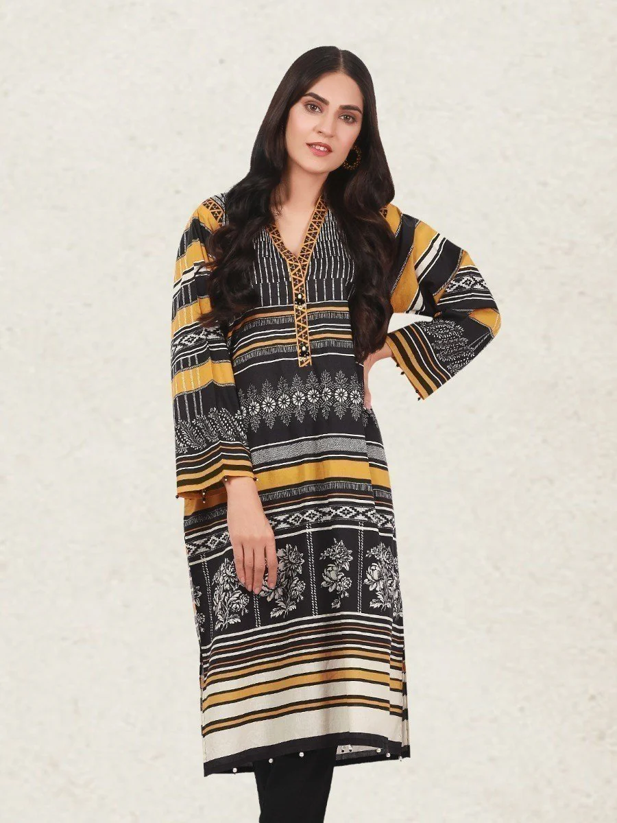 Printed Cambric Shirt - EWU20A9-20351