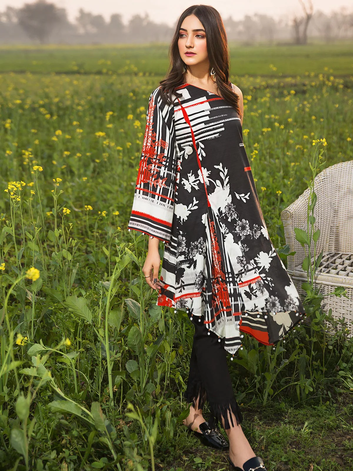 Embroidered Shirt - EWU20V1-20018
