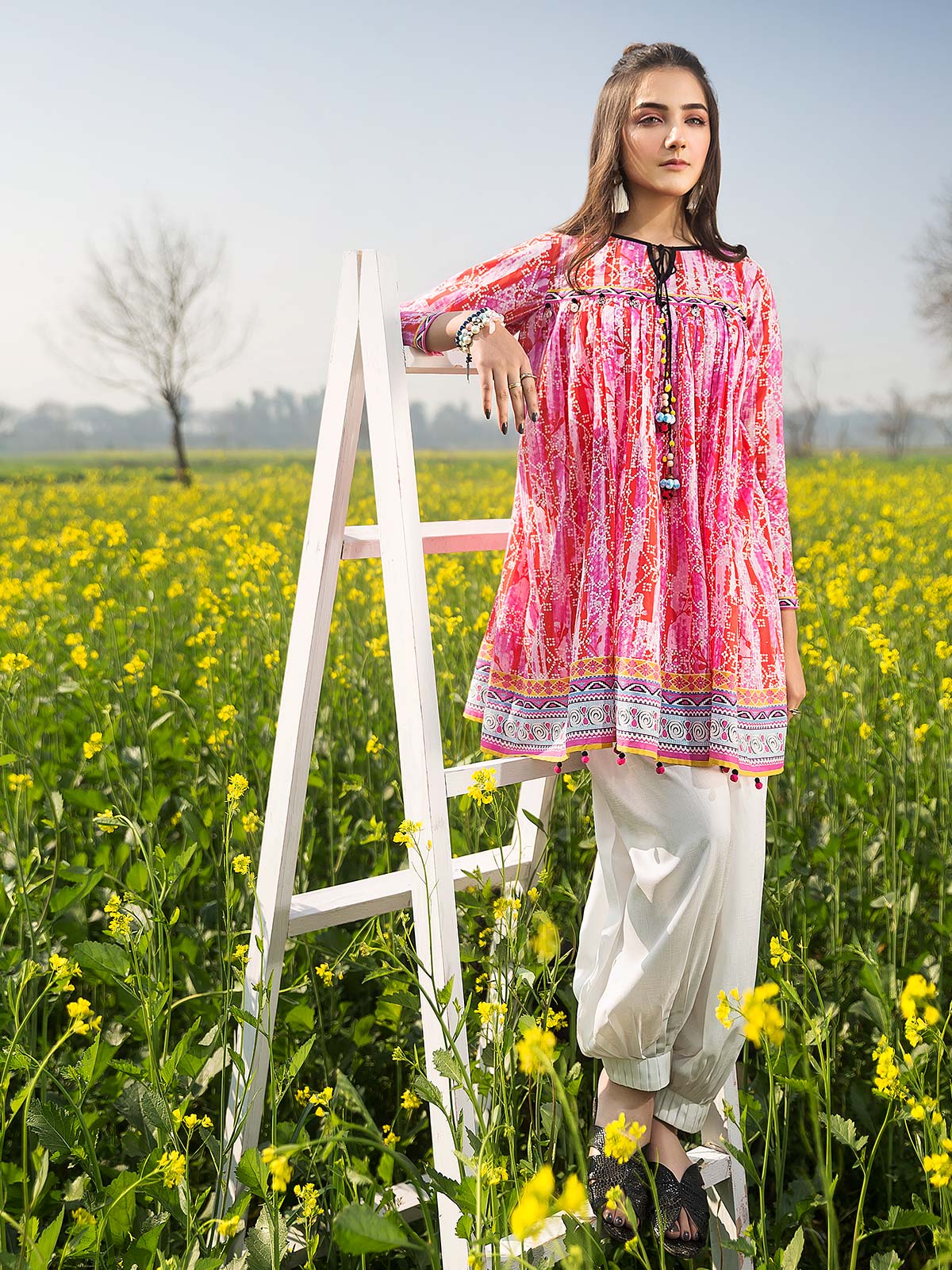 Embroidered Shirt - EWU20V1-20044