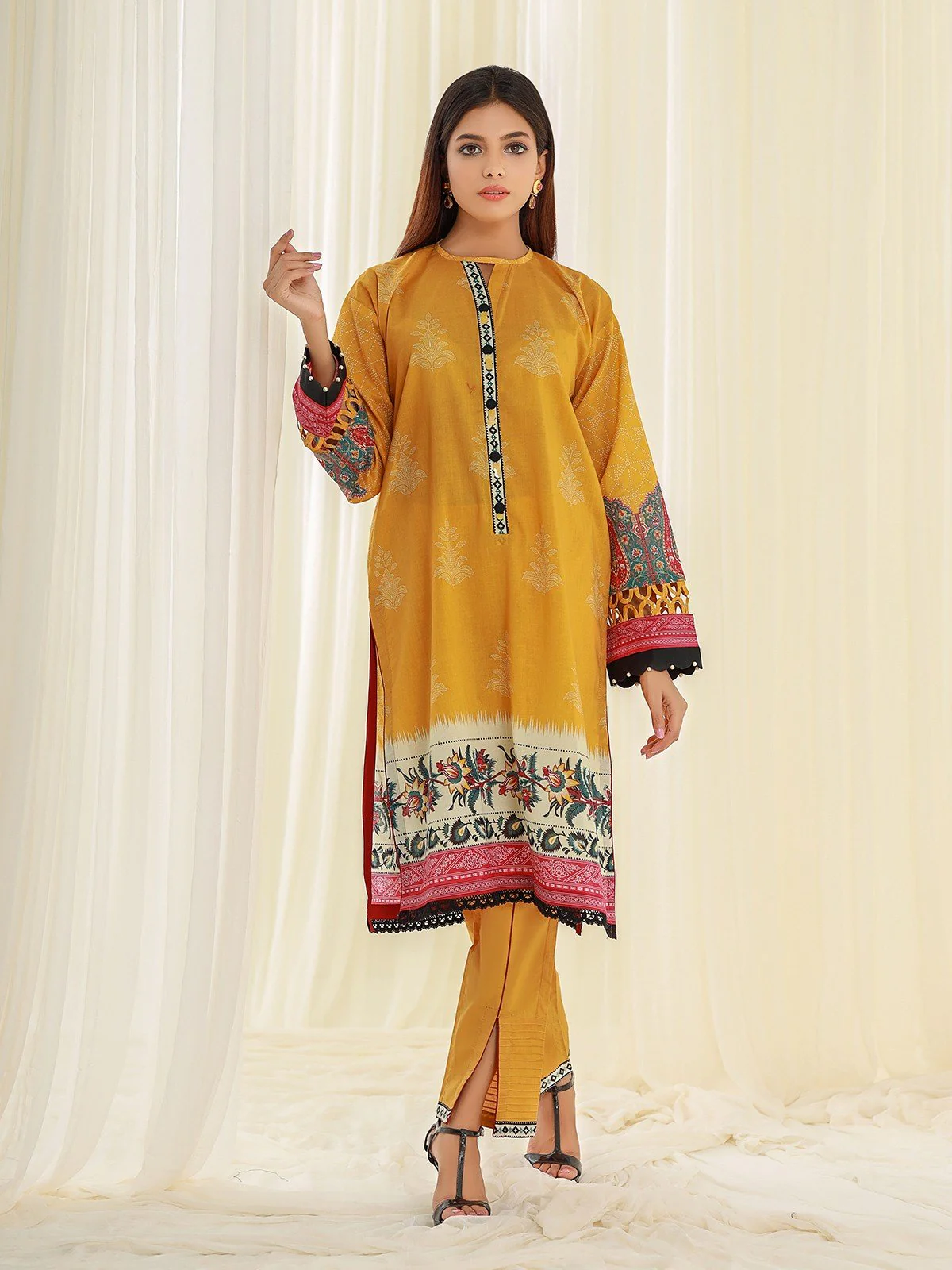 Printed Lawn Shirt Trouser - EWU21A1-20558