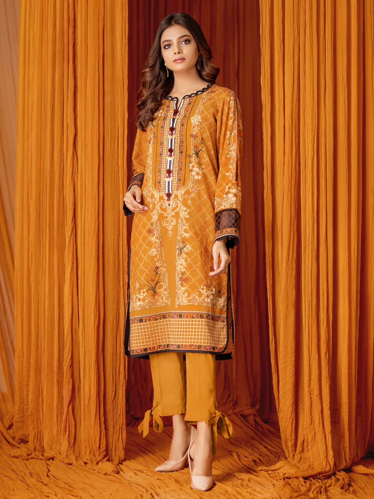 Printed Lawn Shirt Trouser - EWU21A1-20559
