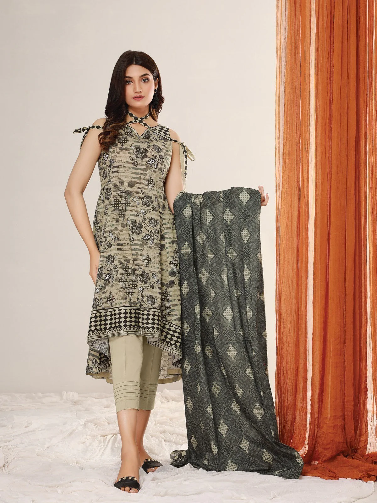 Printed Lawn Shirt Trouser - EWU21A1-20647A