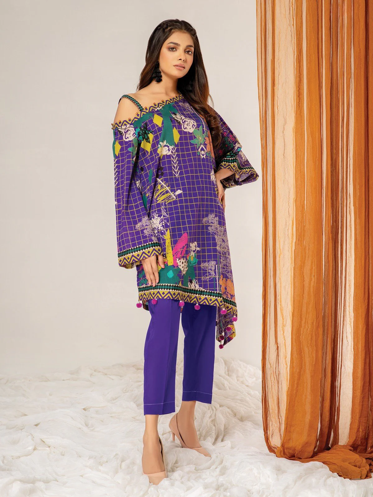 Printed Lawn Shirt Trouser - EWU21A1-20651