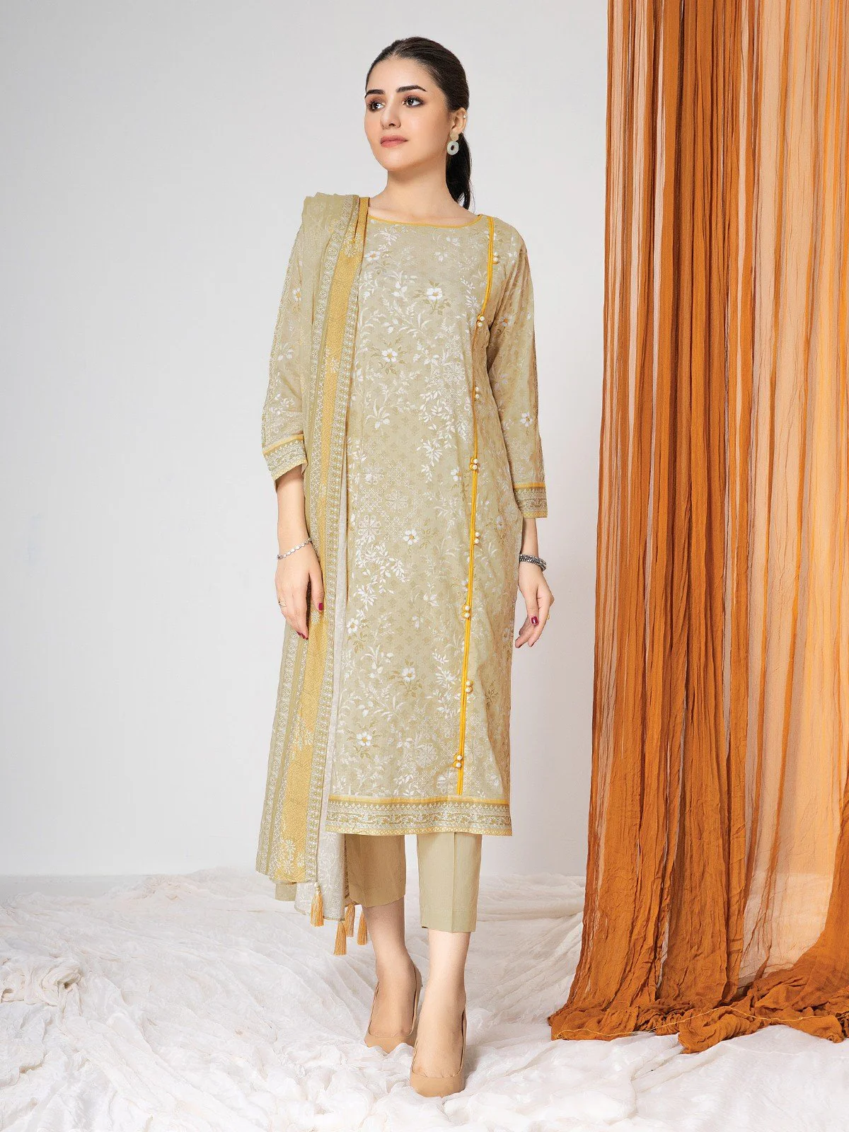 Printed Lawn Shirt Trouser - EWU21A1-20715A