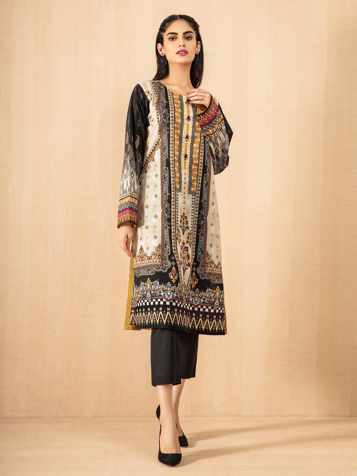 Printed Lawn Shirt Trouser - EWU21A1-20756