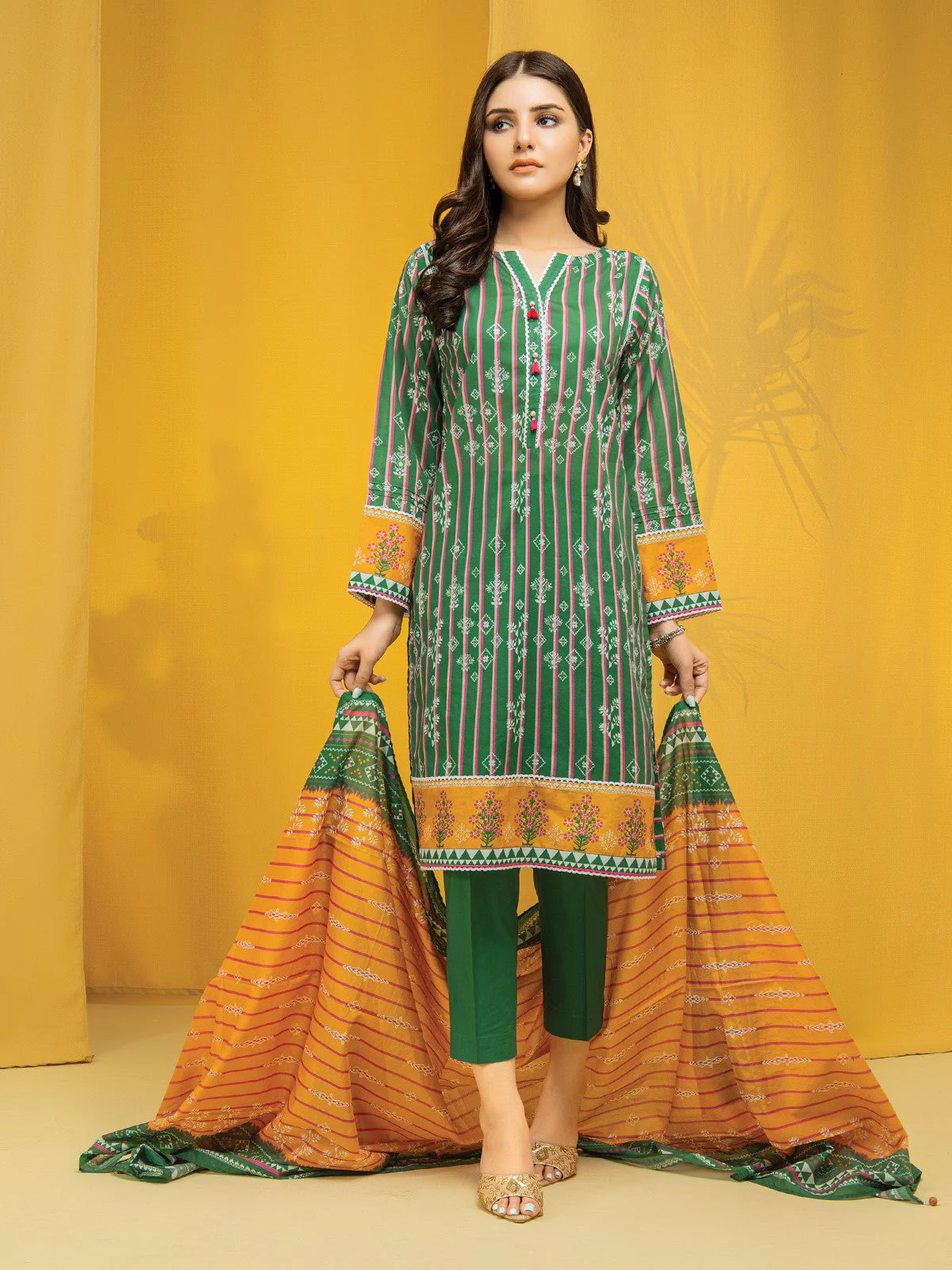 Printed Lawn Shirt Trouser - EWU22A1-23042ST