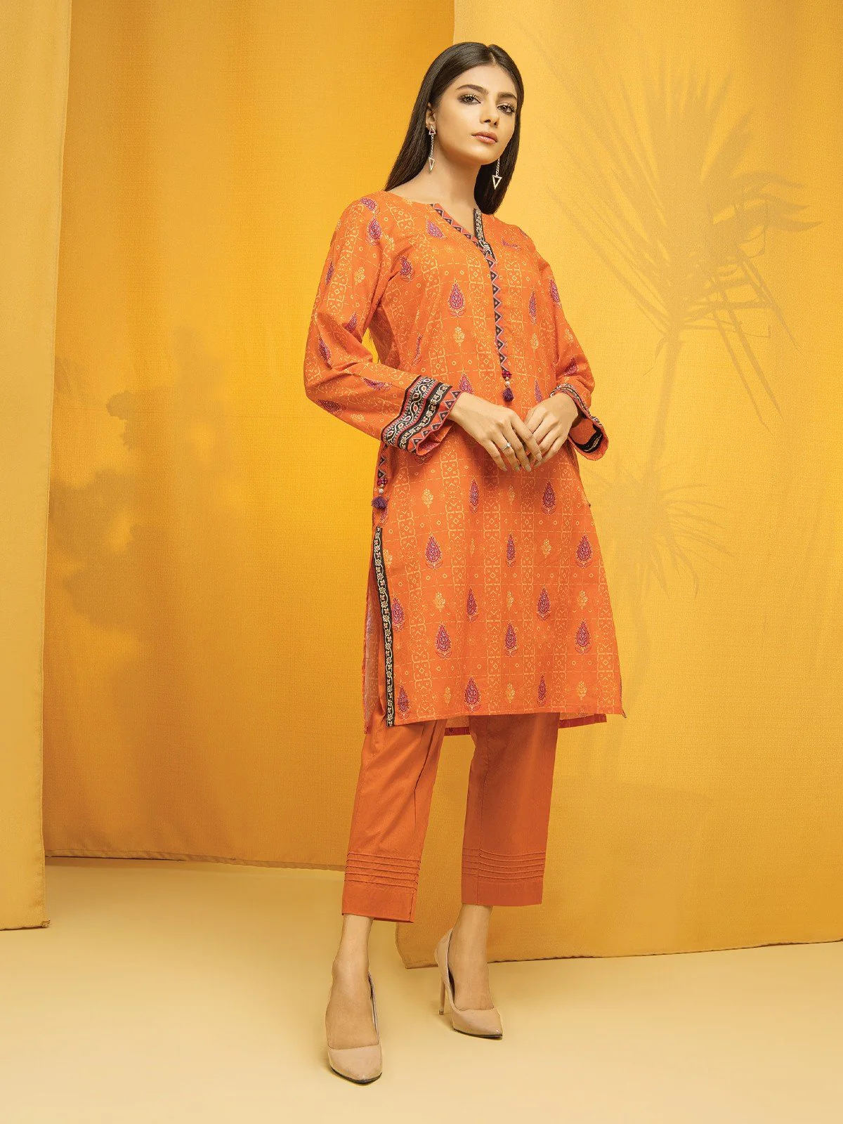Printed Lawn Shirt Trouser - EWU22A1-23475