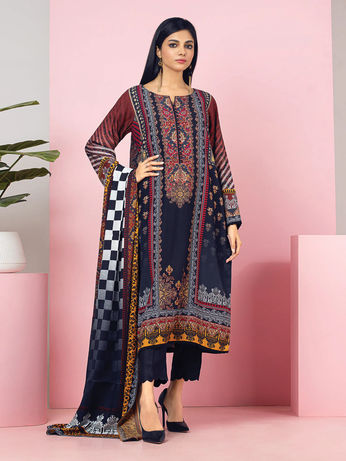 Printed Viscose Shirt - EWU22A4-24019S