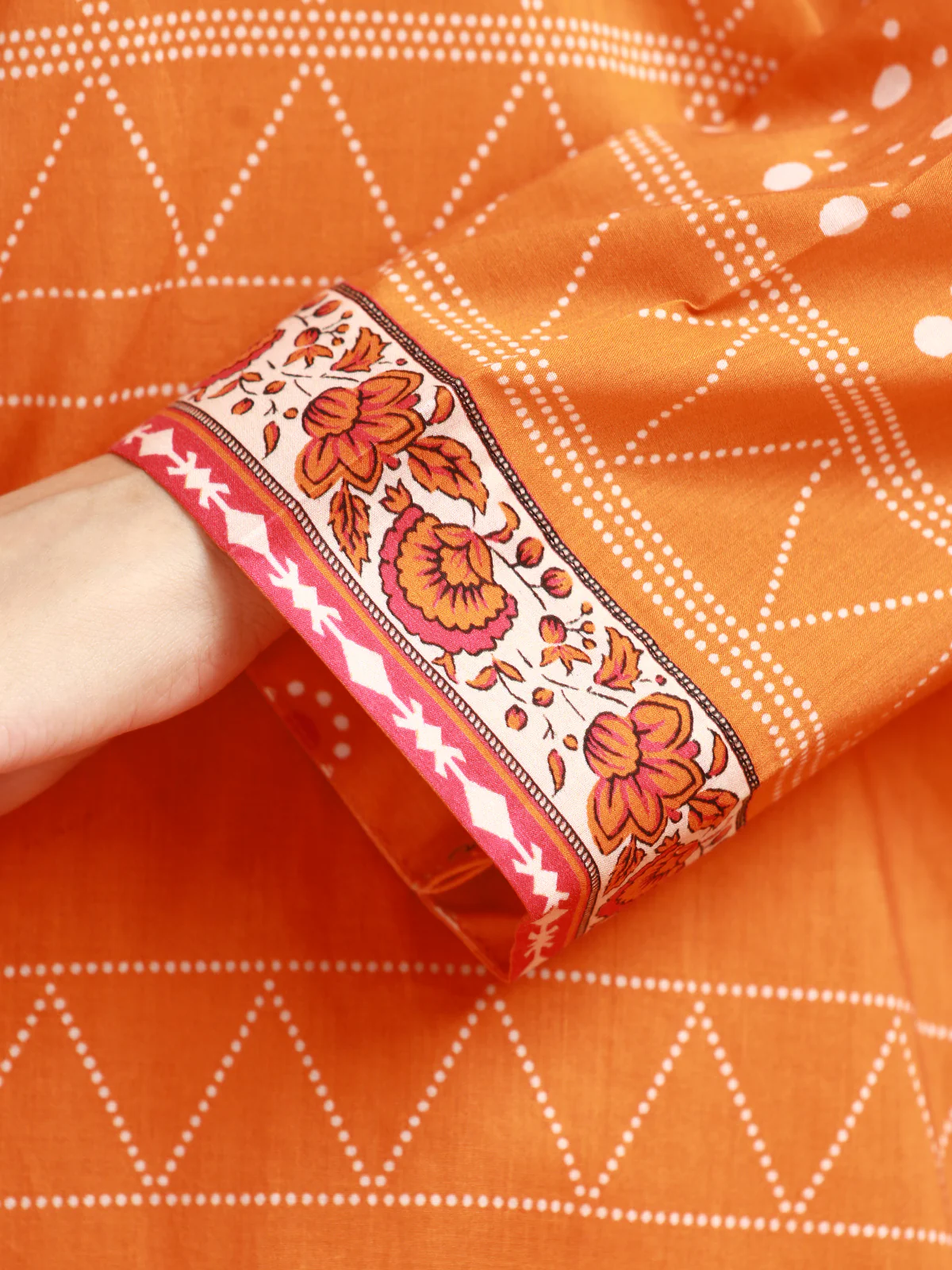 Printed Lawn Suit - EWU24A1-27114-3P - Image 4