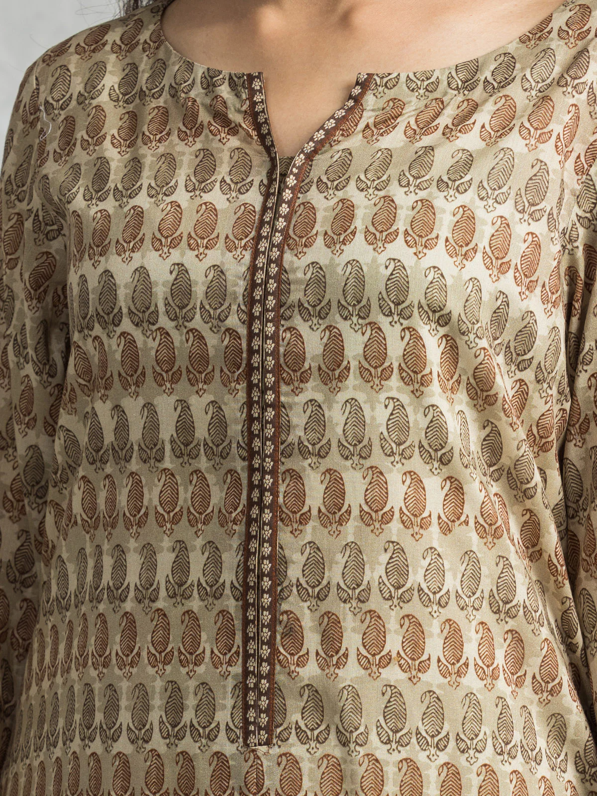 Printed Lawn Suit - EWU24A1-28013-3P - Image 3