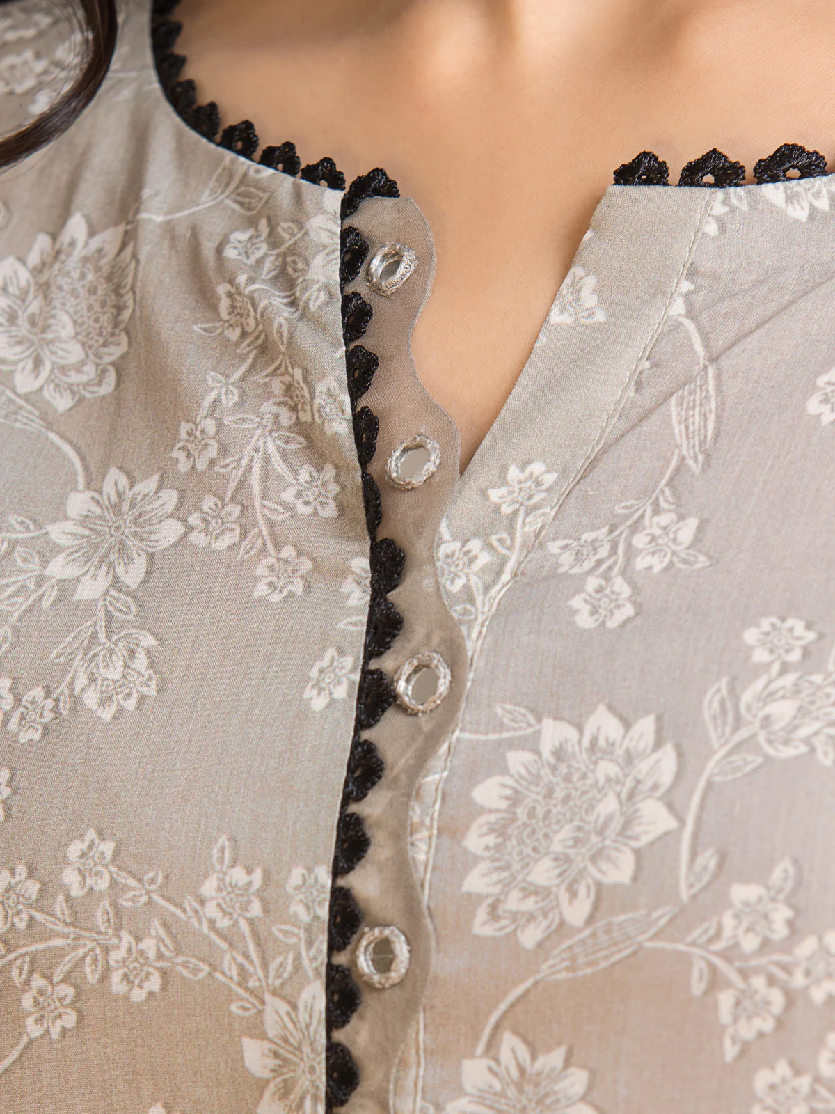 Printed Lawn Suit - EWU24A1-28018-3P - Image 5