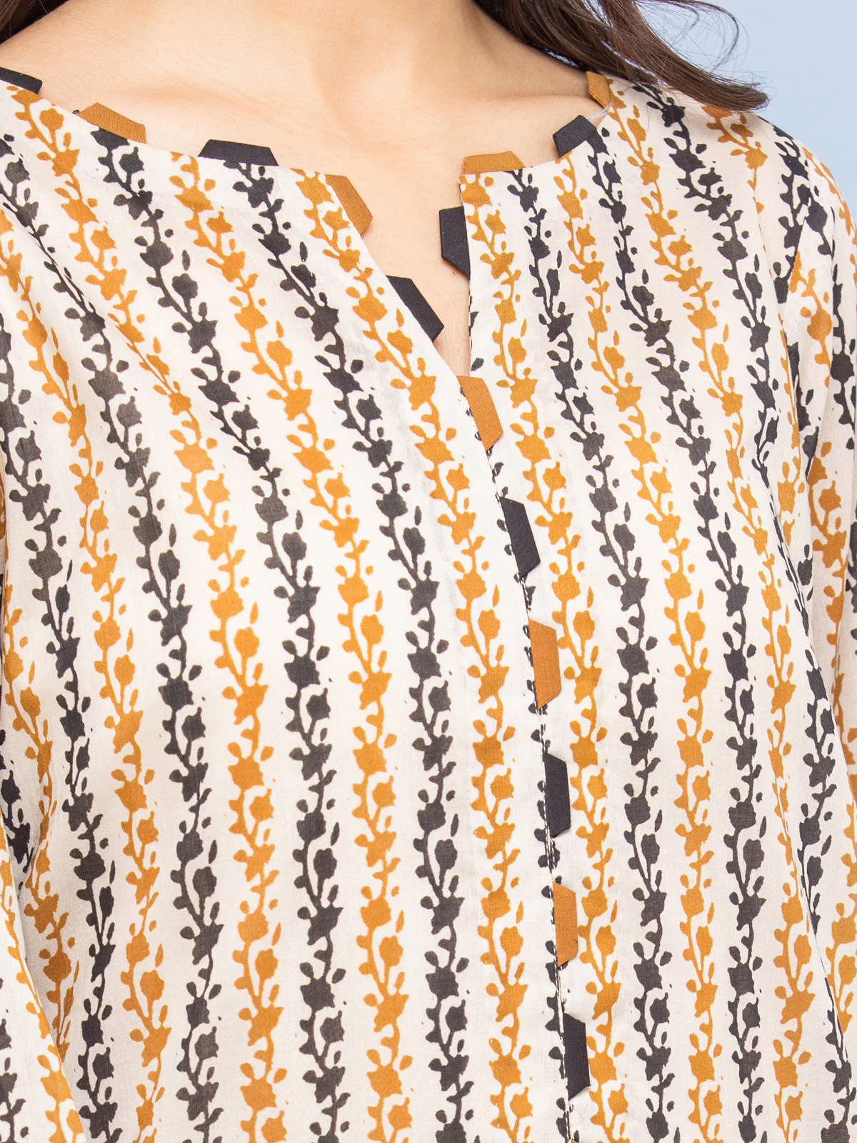 Printed Lawn Suit - EWU24A1-28043-3P - Image 5