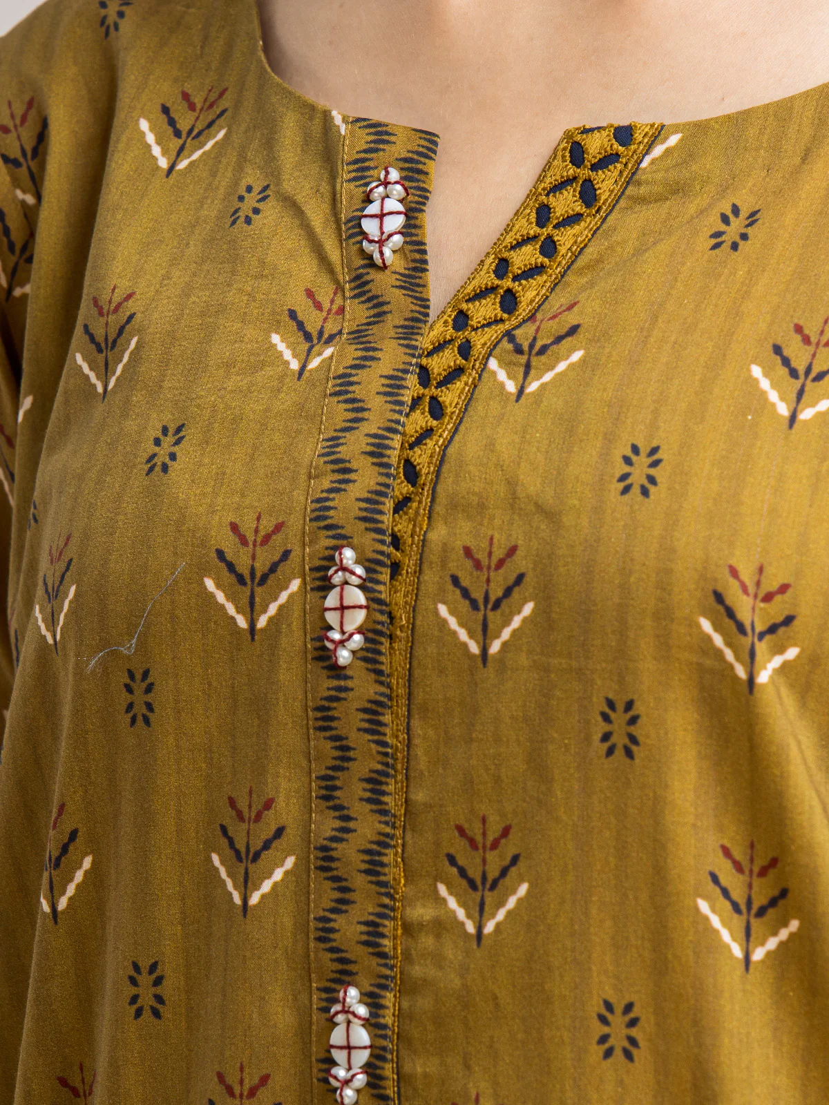 Printed Lawn Suit - EWU24A1-28067-3P - Image 2