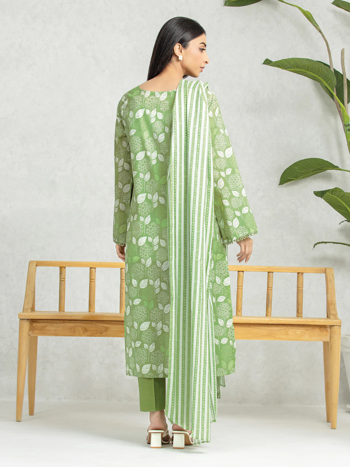 Printed Lawn Suit - EWU24A1-28203-3P - Image 4